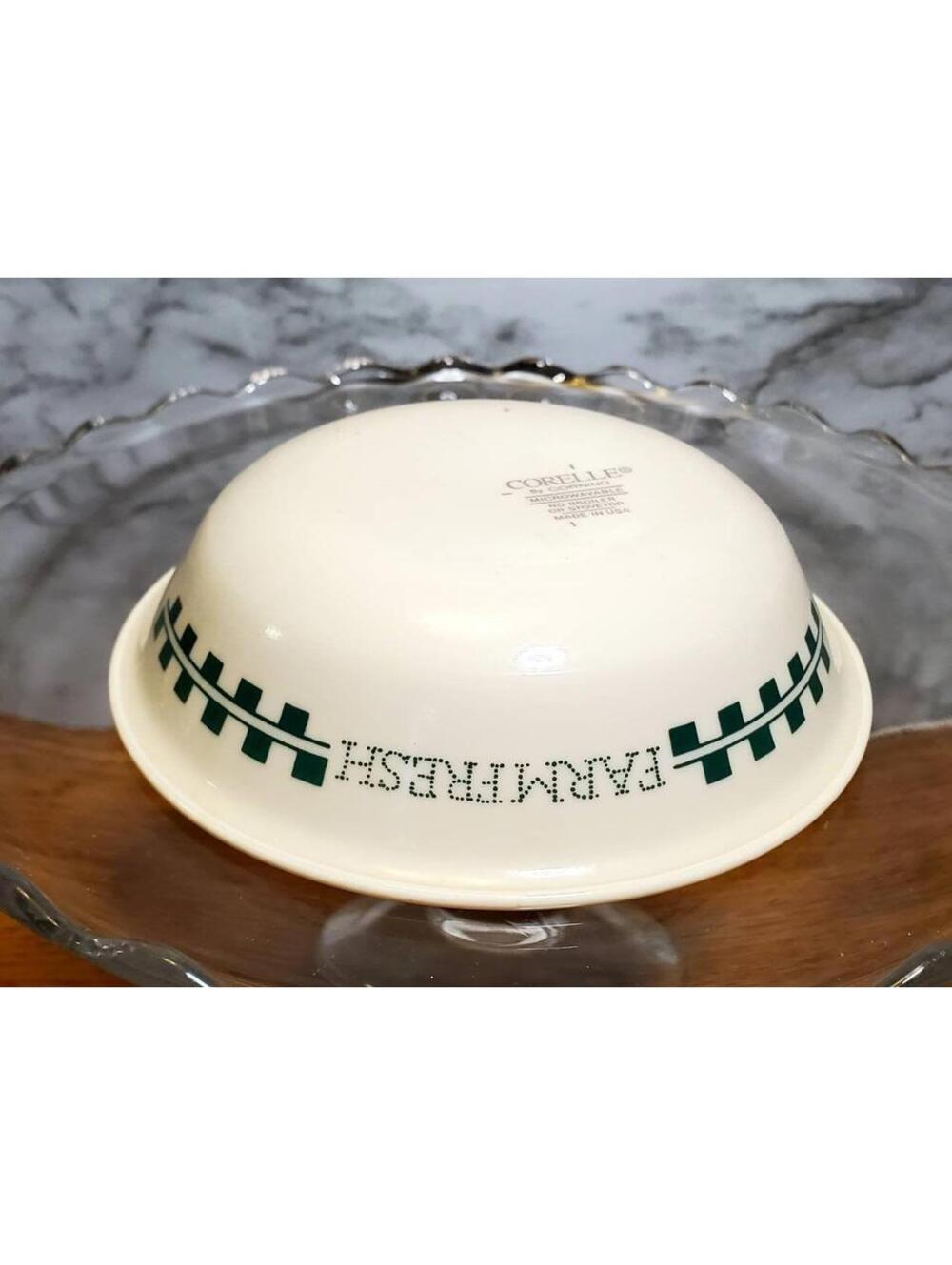 Farm fresh corelle, fruit dessert bowl, 5 3/8", Vintage dinnerware, Corning